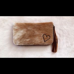 Cowhide Mirror Wallet